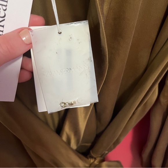 Zimmermann Silk Wrap Dress - Picture 9 of 12